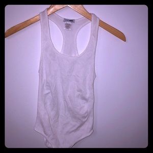 Fashion nova white bodysuit